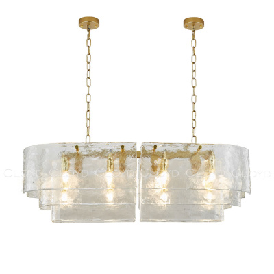 Люстра Cloyd PAMIR C12 / L100 см - золото (арт.11360)