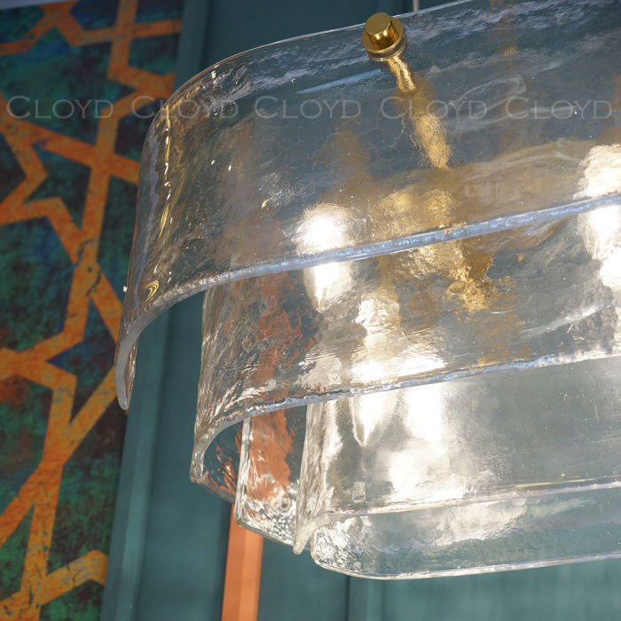 Люстра Cloyd PAMIR C12 / L100 см - золото (арт.11360)