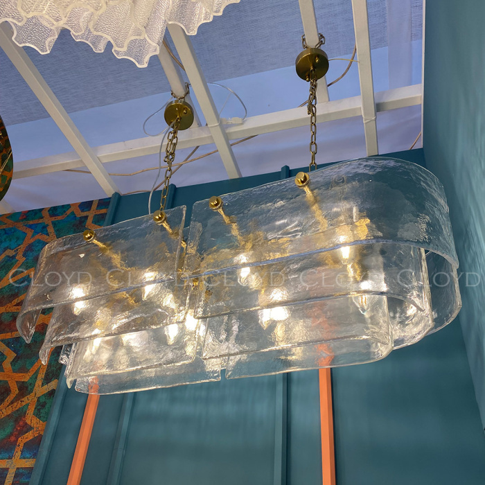 Люстра Cloyd PAMIR C12 / L100 см - золото (арт.11360)