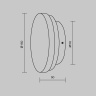 Настенный светильник Maytoni Basic texture MOD461WL-L5BK