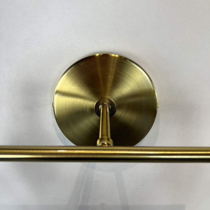 Бра RH Utilitaire Funnel Shade Double Sconce Brass ImperiumLoft