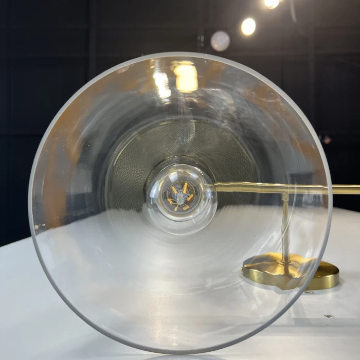 Бра RH Utilitaire Funnel Shade Double Sconce Brass ImperiumLoft