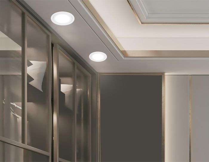 Встраиваемый точечный светильник GX53 TECHNO SPOT AMBRELLA LIGHT TN51822