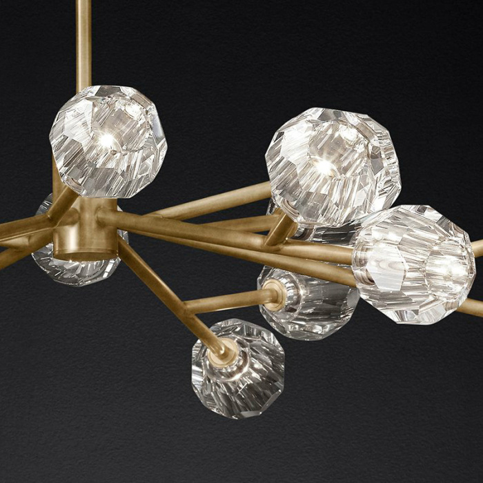 Люстра Boule De Cristal Round Chandelier 18 ImperiumLoft