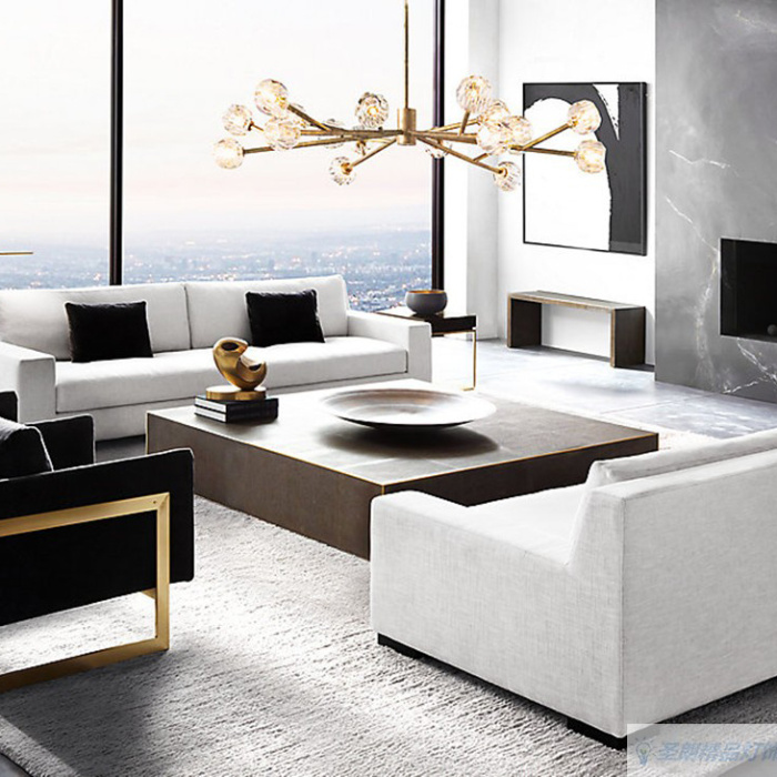 Люстра Boule De Cristal Round Chandelier 18 ImperiumLoft