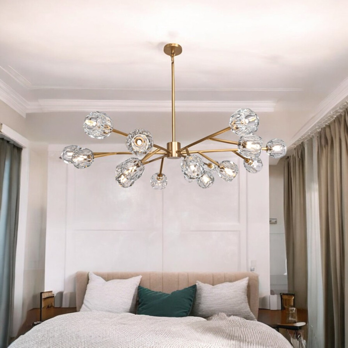 Люстра Boule De Cristal Round Chandelier 18 ImperiumLoft