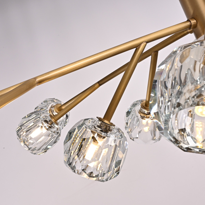 Люстра Boule De Cristal Round Chandelier 18 ImperiumLoft