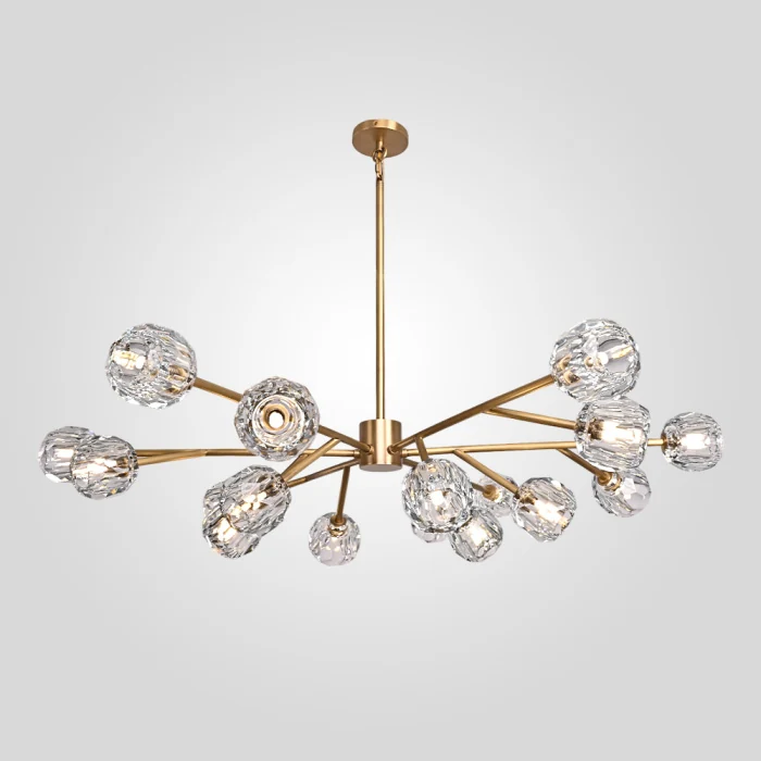 Люстра Boule De Cristal Round Chandelier 18 ImperiumLoft