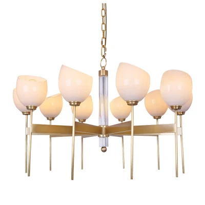 Люстра Cloyd CASSADY-A C10 / Ø94 см - латунь (арт.10081)