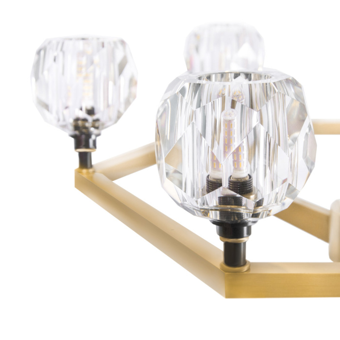 Люстра Cloyd MONAGAN C6 / Ø72 см - латунь (арт.10464)