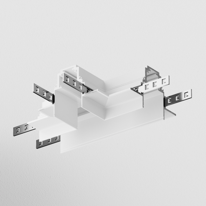 Коннектор Т-образный Gravity встраиваемый белый Maytoni TRA010CT-42W