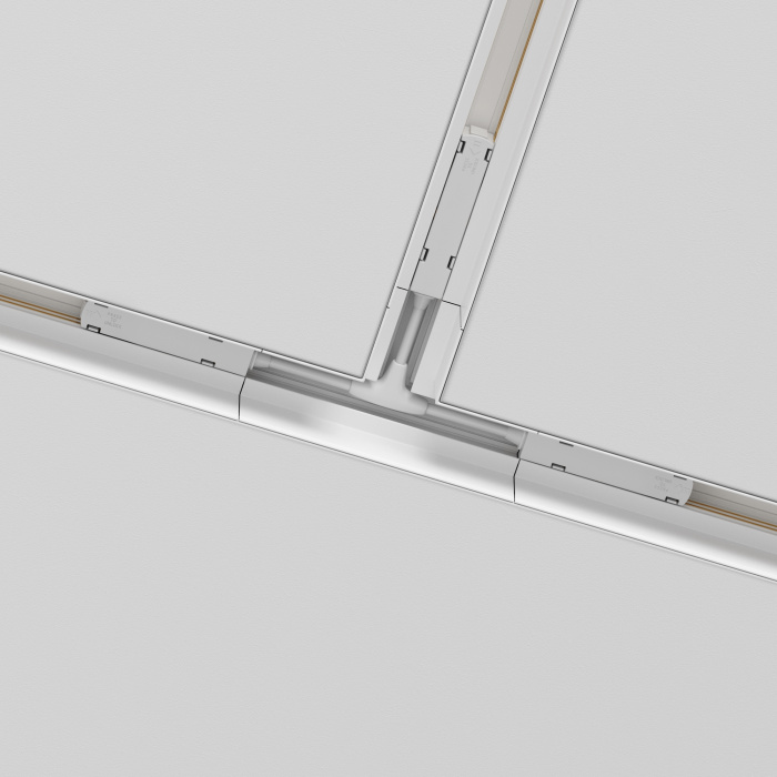 Коннектор Т-образный Gravity встраиваемый белый Maytoni TRA010CT-42W