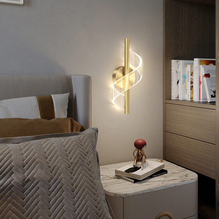 Настенный светильник ORNELLA WALL Brass ImperiumLoft