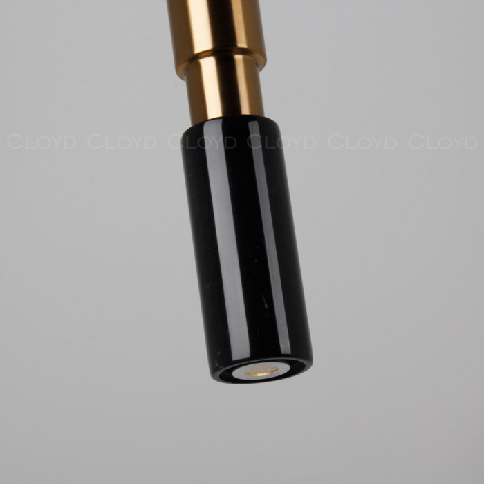 Подвесной светильник Cloyd SEQUEL P1 / латунь - черн.мрамор (арт.11060)