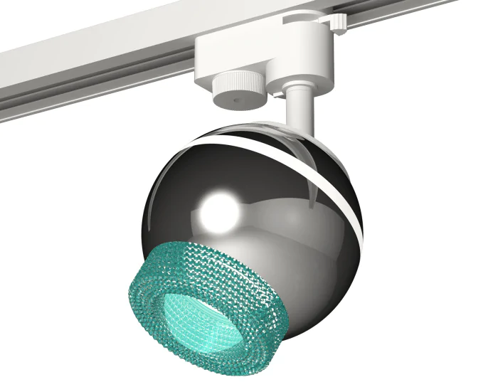 Комплект трекового однофазного светильника с подсветкой Ambrella light XT1104004