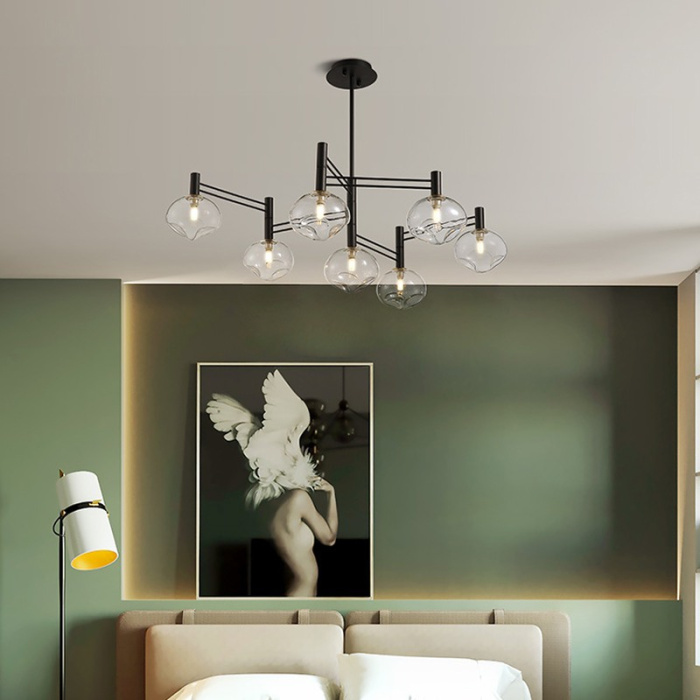 Подвесная люстра TEMPER L10 Black ImperiumLoft