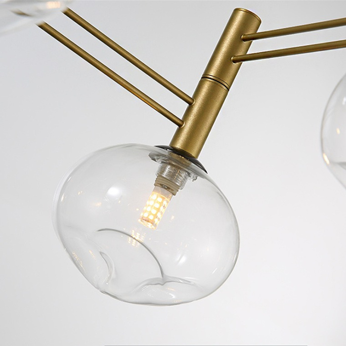 Подвесная люстра TEMPER L10 Black ImperiumLoft