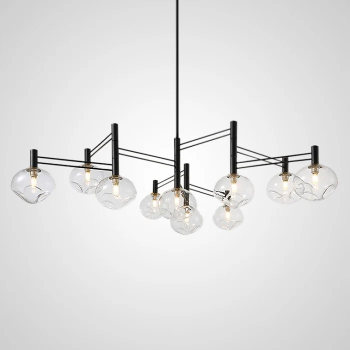 Подвесная люстра TEMPER L10 Black ImperiumLoft