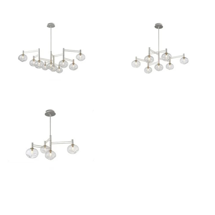 Подвесная люстра TEMPER L10 Black ImperiumLoft