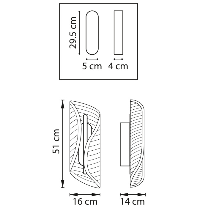 Бра Varese Lightstar 731663
