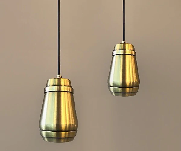 Leo SP 6264 brass светильник подвесной