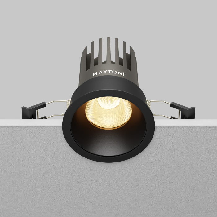 Встраиваемый светильник Maytoni Dip DL117-15W-2.7K-B