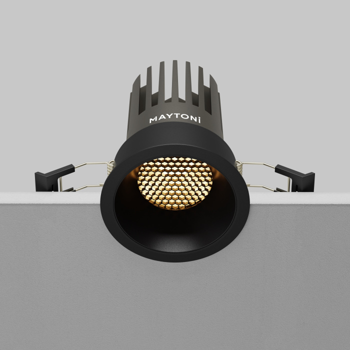 Встраиваемый светильник Maytoni Dip DL117-15W-2.7K-B