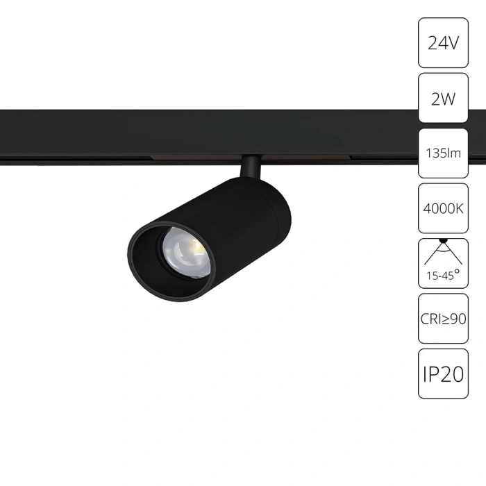 Магнитная трековая система Arte Lamp PRESTO A6227PL-1BK