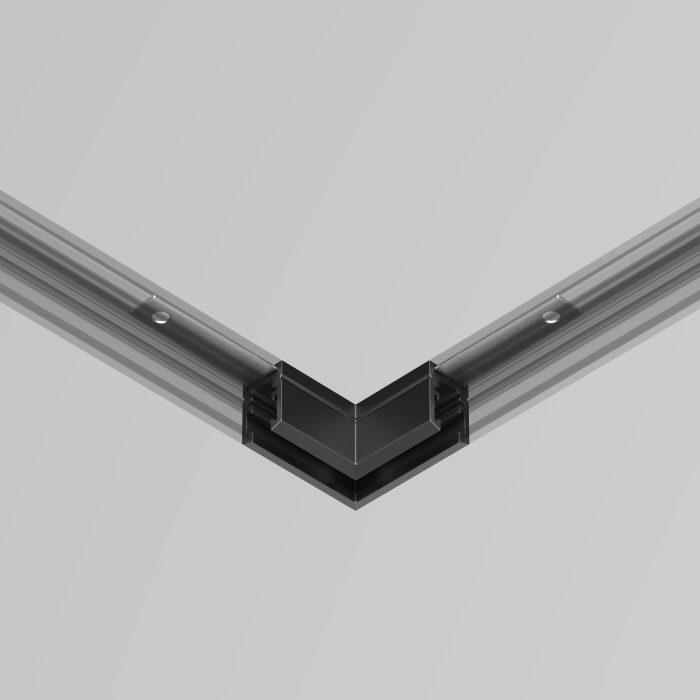 Коннектор угловой, накладной Levity Maytoni TRA184CL-11B