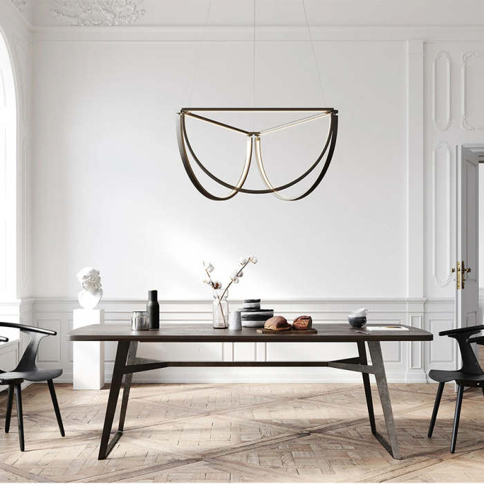 Подвесной светильник SOLANA LIGHT 3 Gold ImperiumLoft