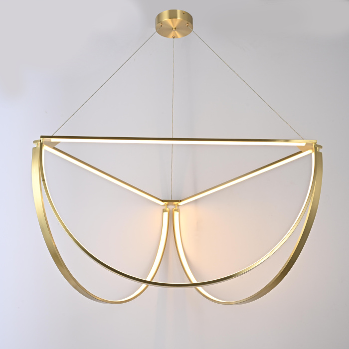 Подвесной светильник SOLANA LIGHT 3 Gold ImperiumLoft