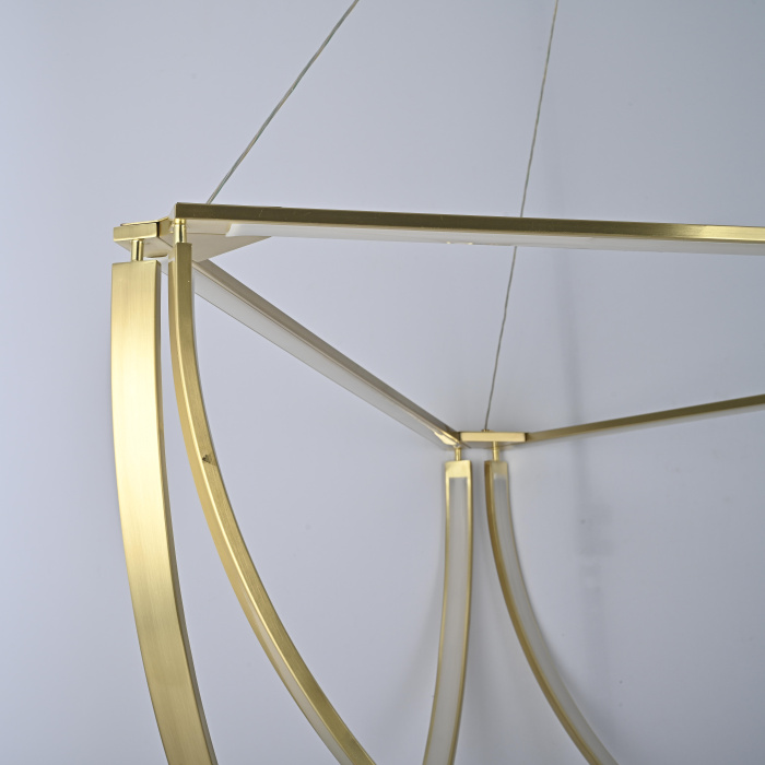 Подвесной светильник SOLANA LIGHT 3 Gold ImperiumLoft