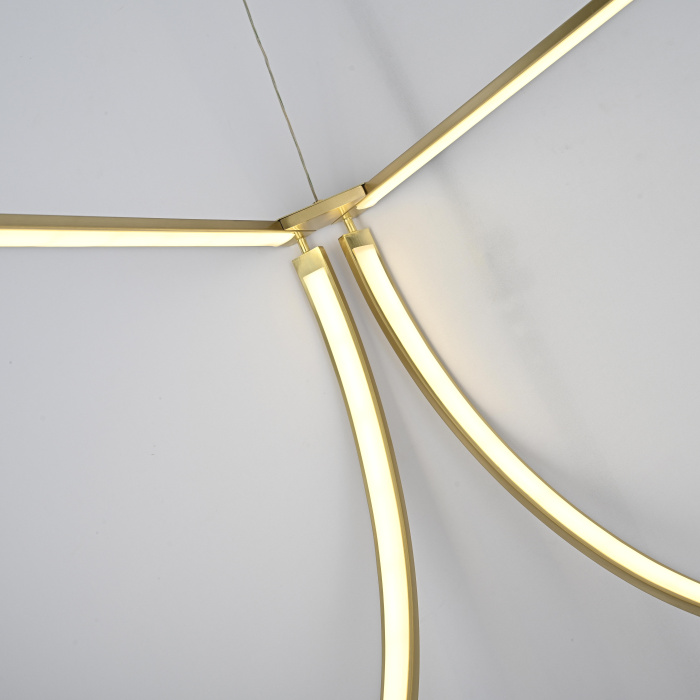 Подвесной светильник SOLANA LIGHT 3 Gold ImperiumLoft