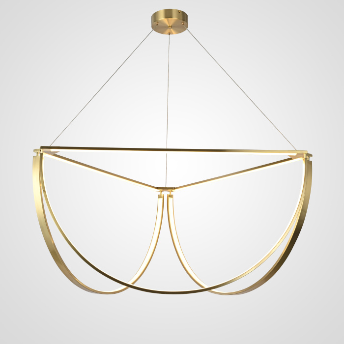 Подвесной светильник SOLANA LIGHT 3 Gold ImperiumLoft