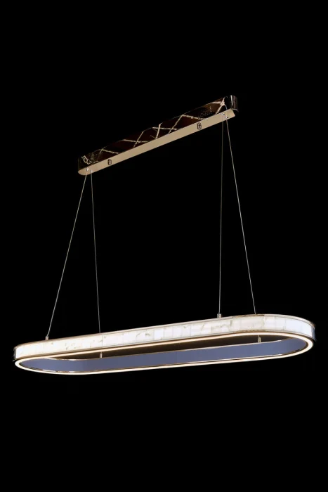 Подвесная люстра Leon Christine LE7702/1050L Black Chrome