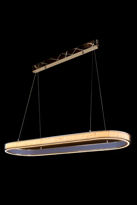 Подвесная люстра Leon Christine LE7702/1050L Black Chrome