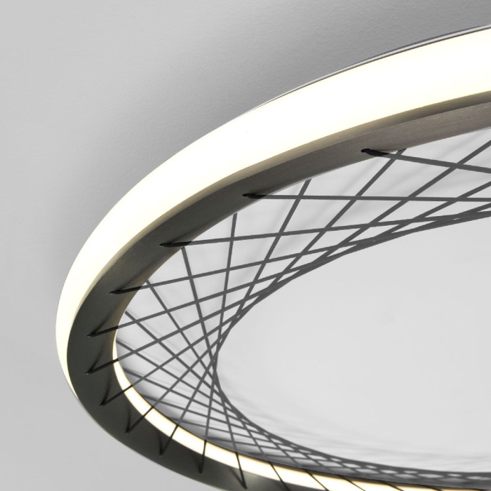 Потолочная люстра Eurosvet Parafe 40023/1 LED серый