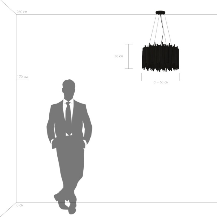 Подвесная люстра Savona LIGHTSTAR 816107