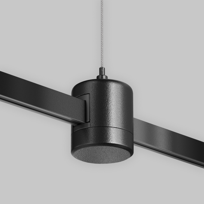 Подвес тросовый Hang с прямым коннектором питания Flarity черный Maytoni TRA157SW-IPC1-B