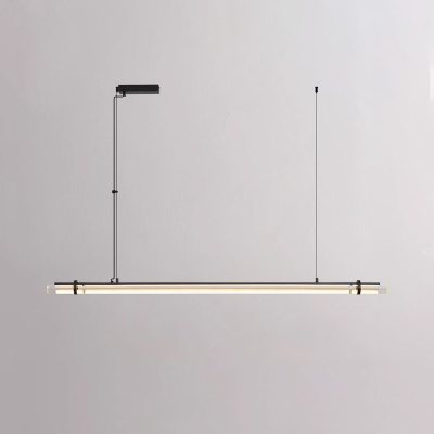 Реечный, рядный светильник DITMAR LONG L120 Black ImperiumLoft