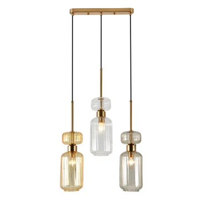 Подвесной светильник GLOSS ESCADA 1141/3S BG/CL/AM