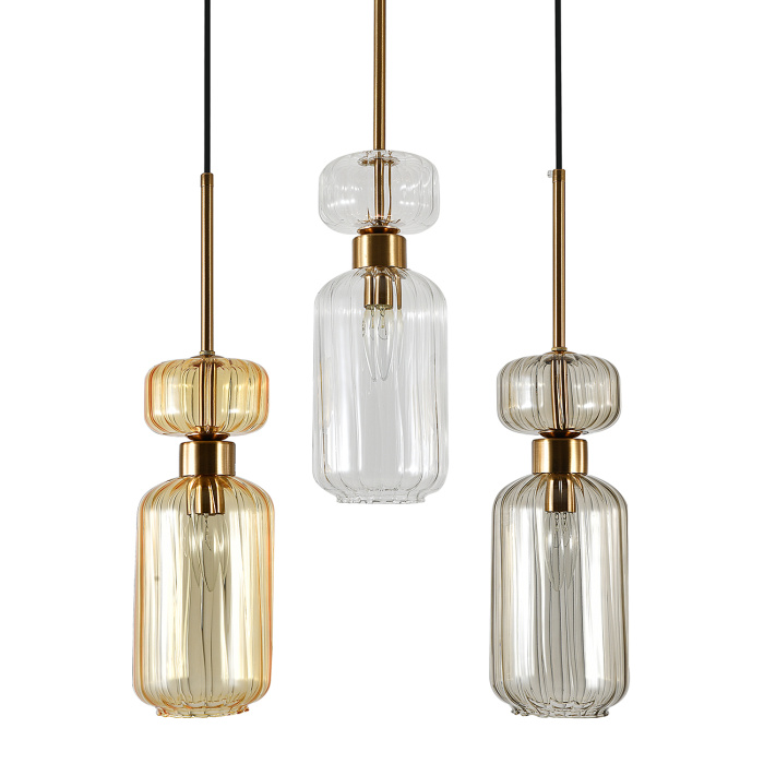 Подвесной светильник GLOSS ESCADA 1141/3S BG/CL/AM