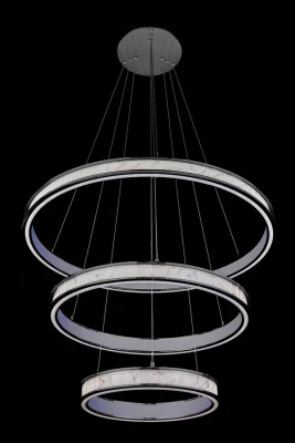 Подвесной светильник Leon Christine LE7702/800-3K Black Chrome