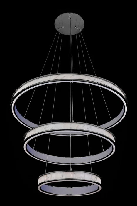 Подвесной светильник Leon Christine LE7702/800-3K Black Chrome