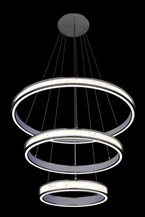 Подвесной светильник Leon Christine LE7702/800-3K Black Chrome