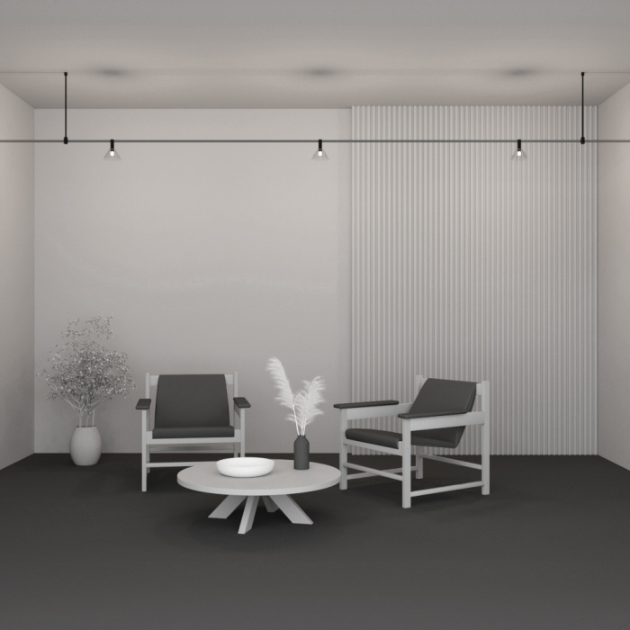 Трековый светильник Maytoni Biancа TR206-1-3W3K-B