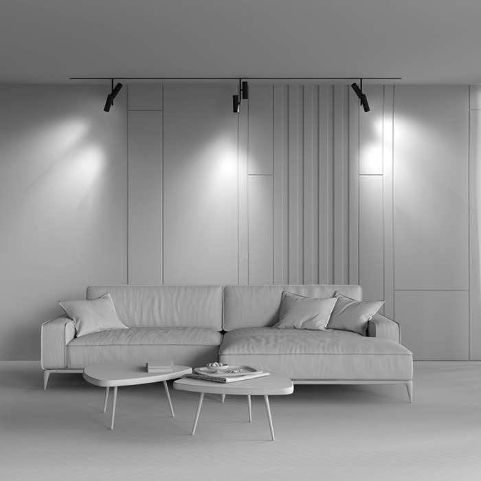 Трековый светильник Maytoni Elti Duo TR005-4-2X12W-DS-B