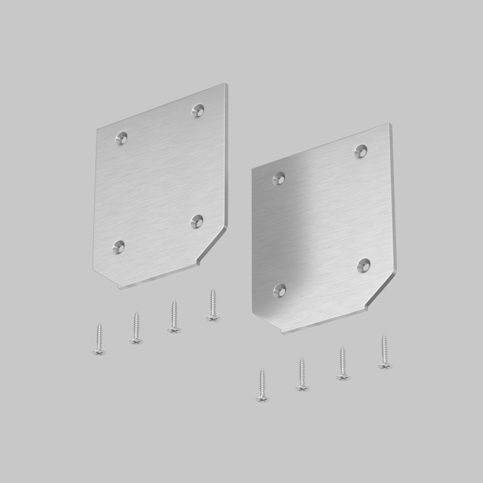 Заглушка торцевая к профилю, 2шт Maytoni TRA034MPEC-21S(N)