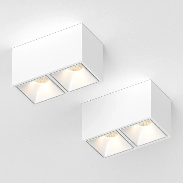 Накладной светильник Ledron KUBING 2 WHITE