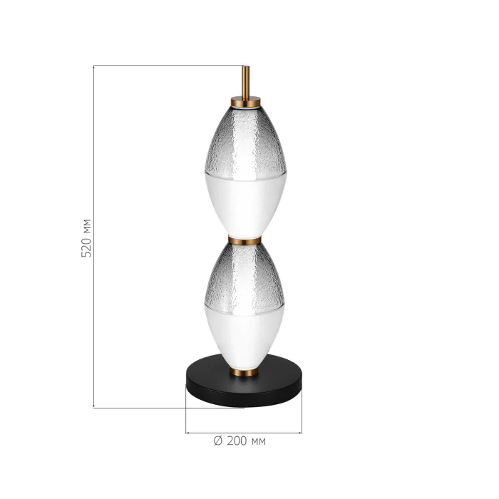 Настольный светильник ST LUCE ICE SL6130.404.12